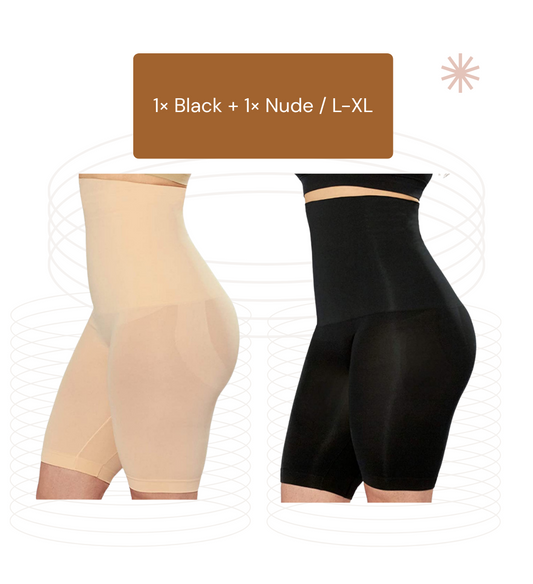 High-Waist Shaping Shorts, Tummy Control & postpartum 2-Piece Kits Global Best Seller