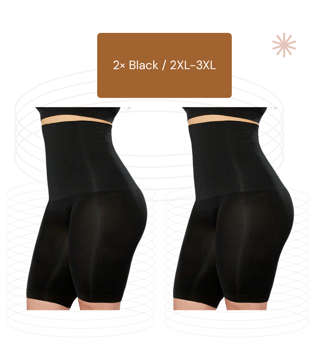 High-Waist Shaping Shorts, Tummy Control & postpartum 2-Piece Kits Global Best Seller