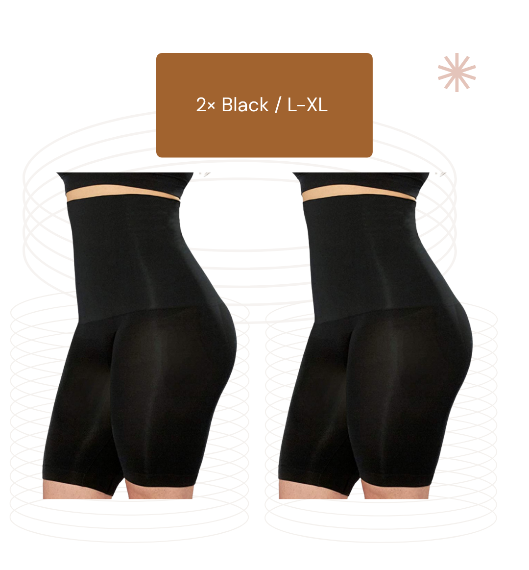 High-Waist Shaping Shorts, Tummy Control & postpartum 2-Piece Kits Global Best Seller
