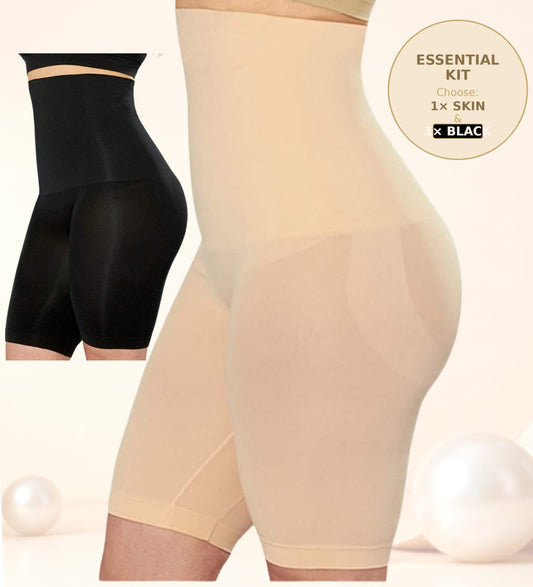 2-Piece High-Waist Shaping Shorts — Daily & Postpartum Support